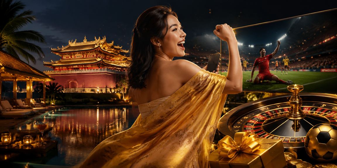 Người chơi Roulette trong không khí lễ hội đêm tại Huế